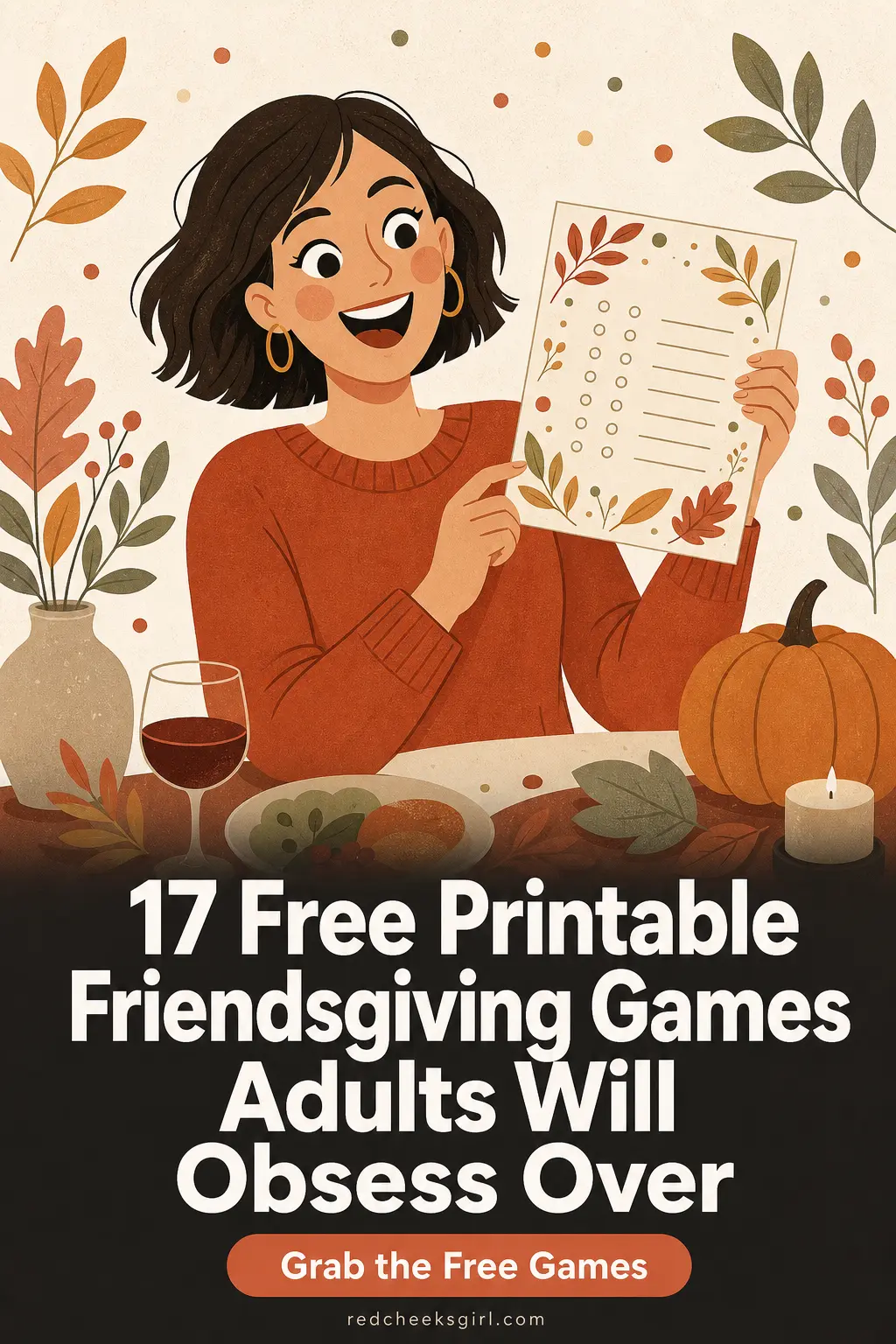 17 Free Printable Friendsgiving Games Adults Will Obsess Over