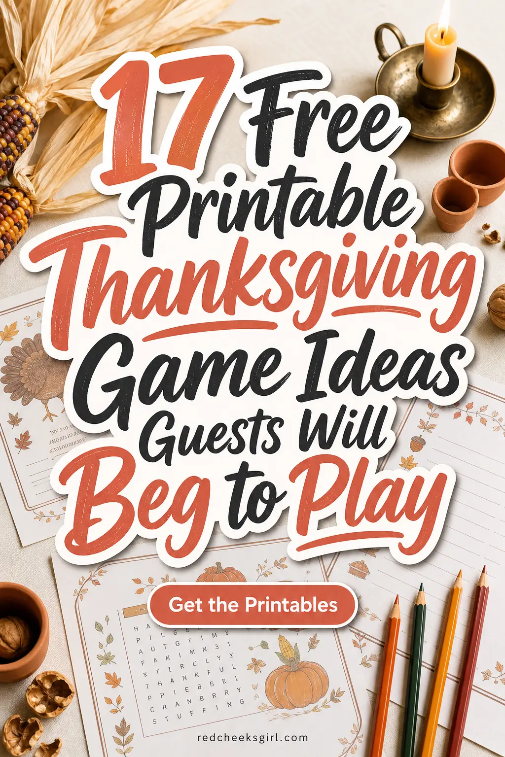 17 Free Printable Thanksgiving Game Ideas Guests Will Beg to Play