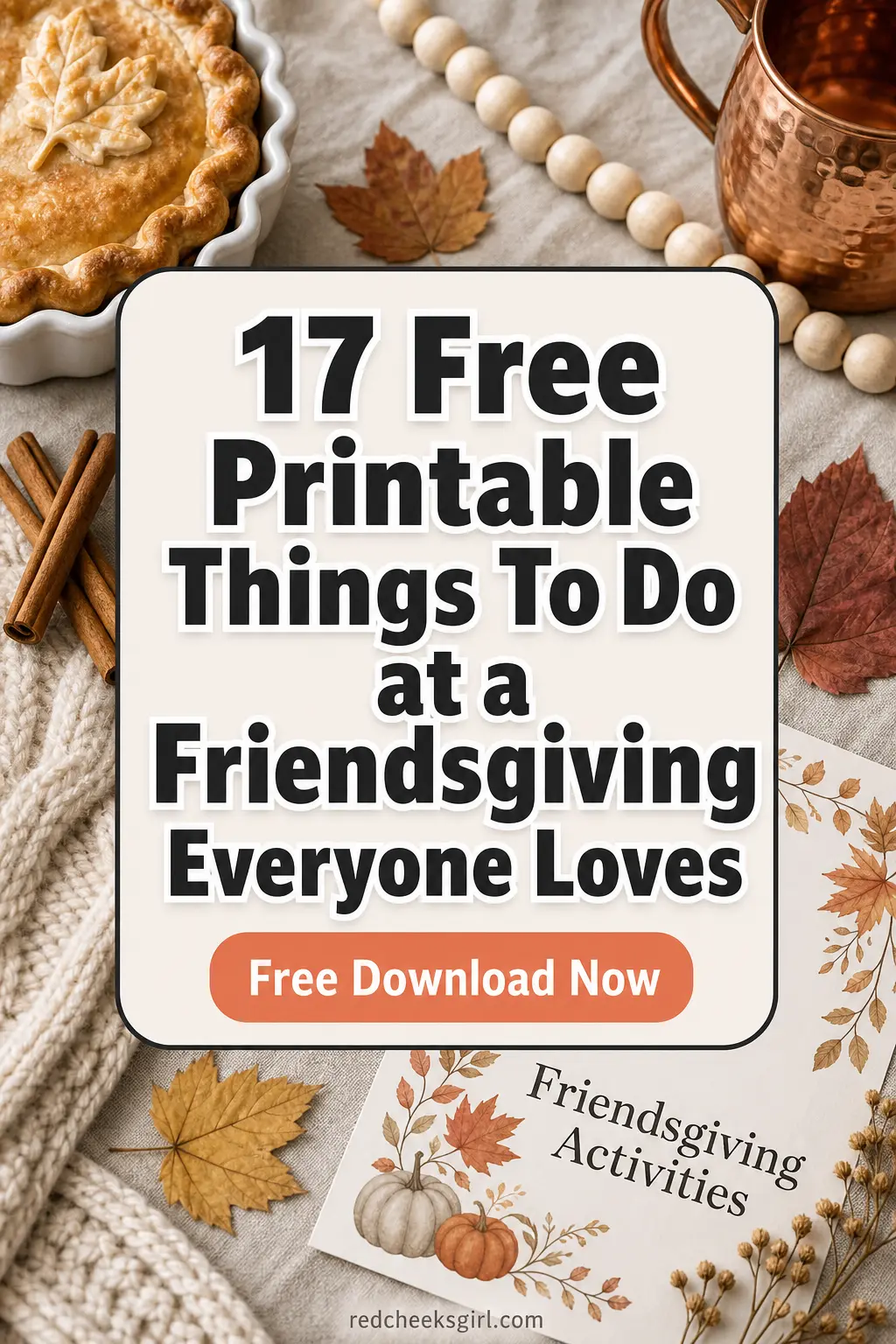 17 Free Printable Things To Do at a Friendsgiving Everyone Loves