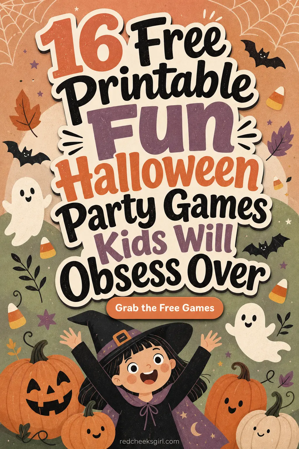 16 Free Printable Fun Halloween Party Games Kids Will Obsess Over