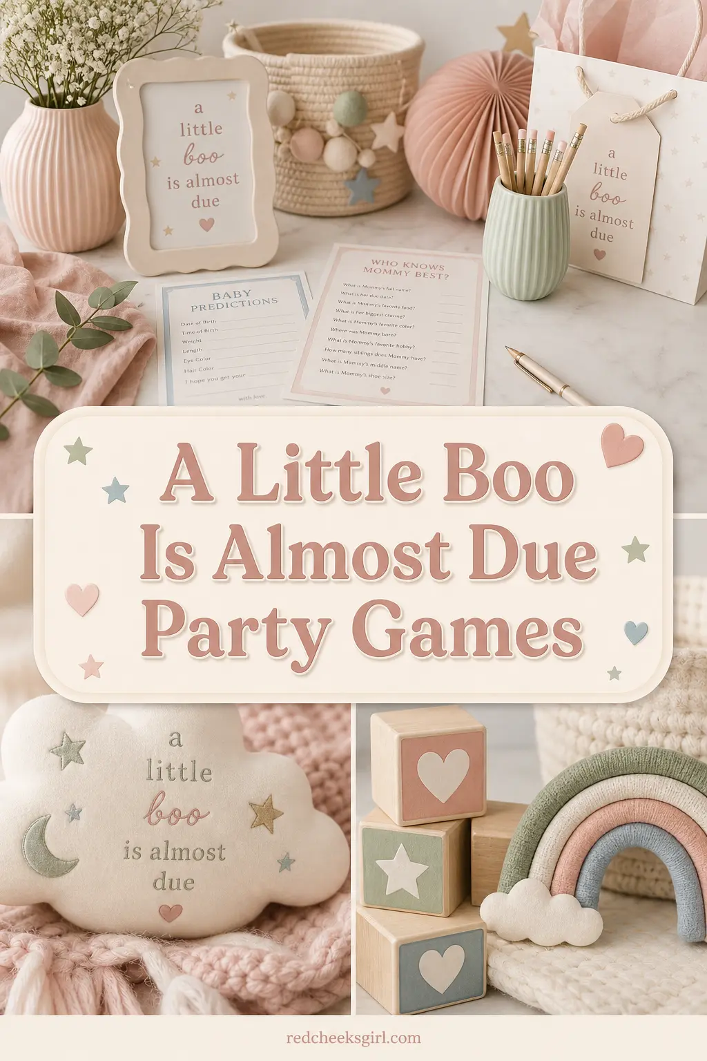 A Little Boo Is Almost Due Party Games