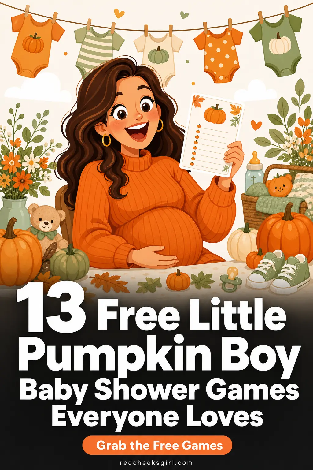 13 Free Little Pumpkin Boy Baby Shower Games Everyone Loves