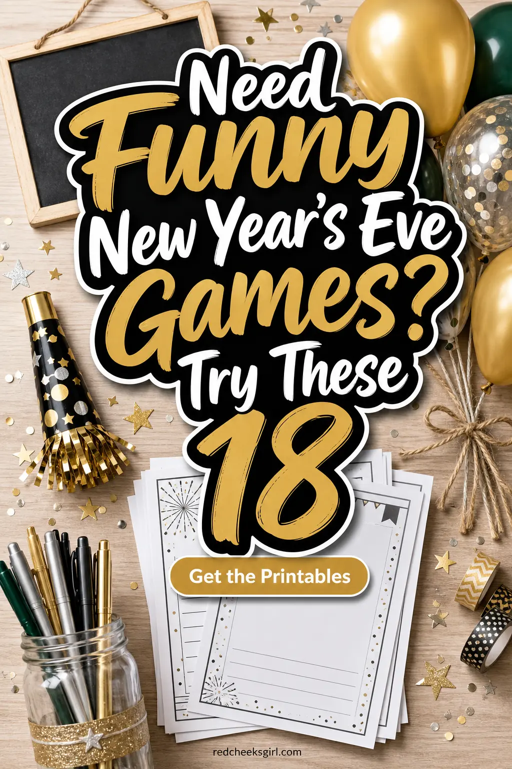 Need Funny New Year's Eve Games? Try These 18