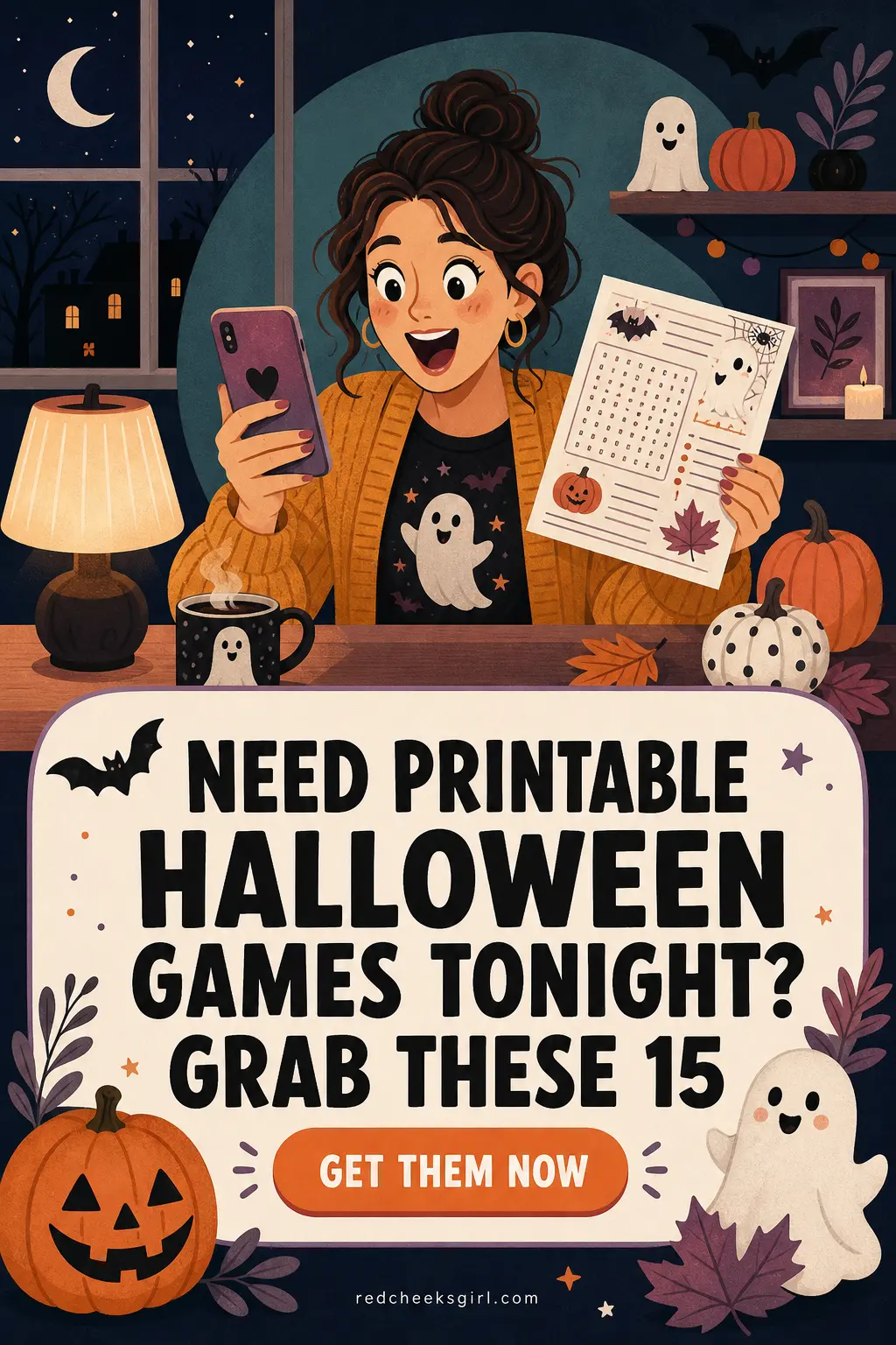 Need Printable Halloween Games Tonight? Grab These 15