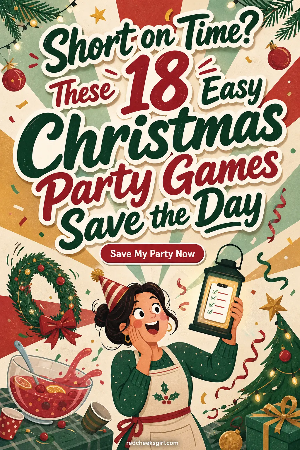 Short on Time? These 18 Easy Christmas Party Games Save the Day