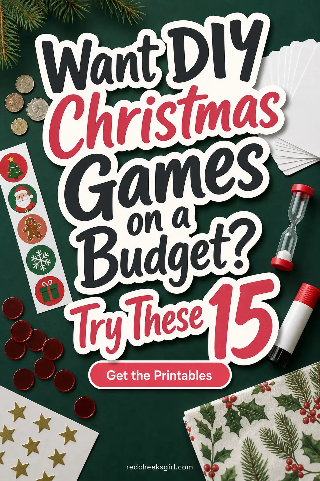 Want DIY Christmas Games on a Budget? Try These 15