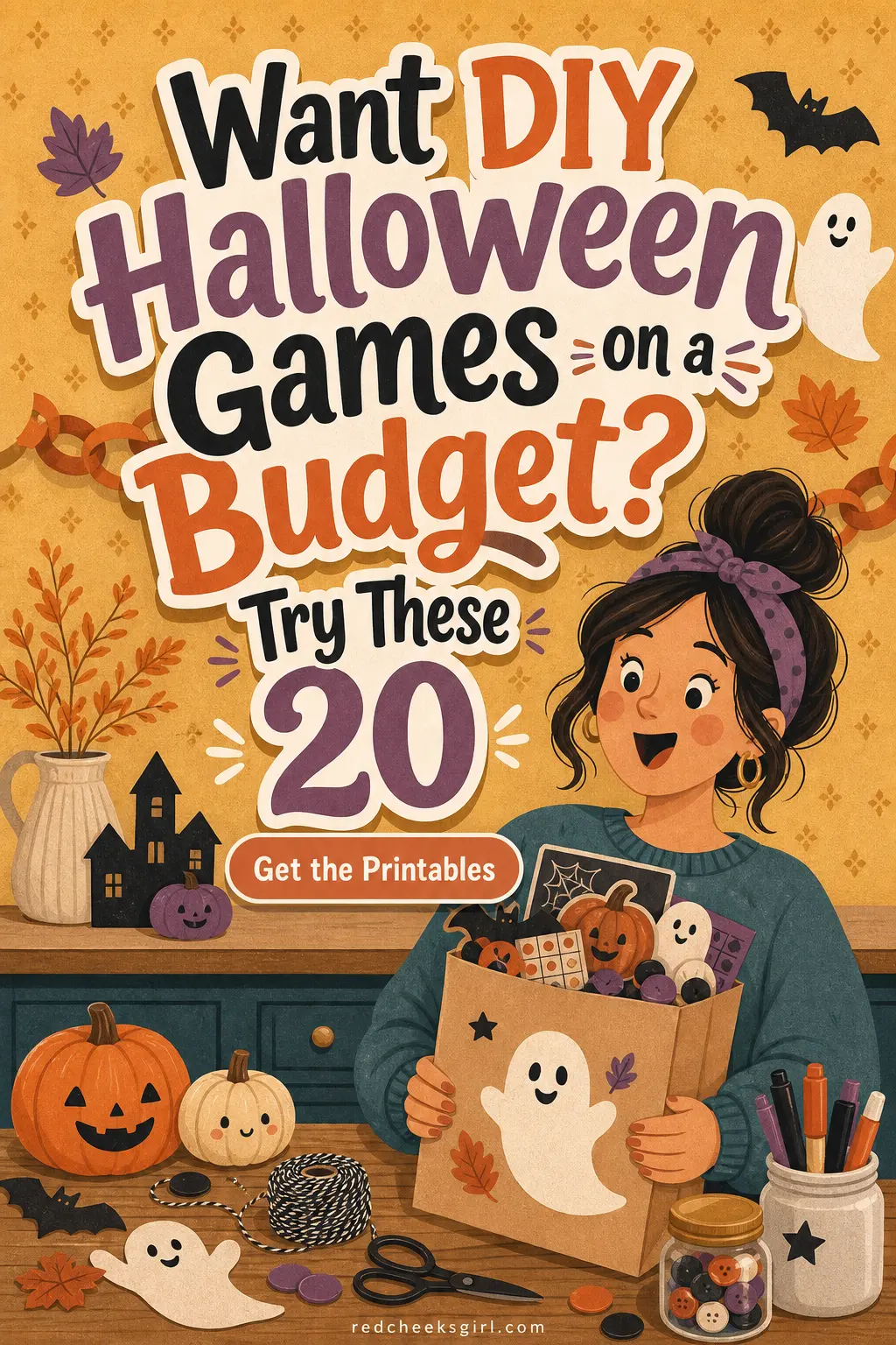 Want DIY Halloween Games on a Budget? Try These 20