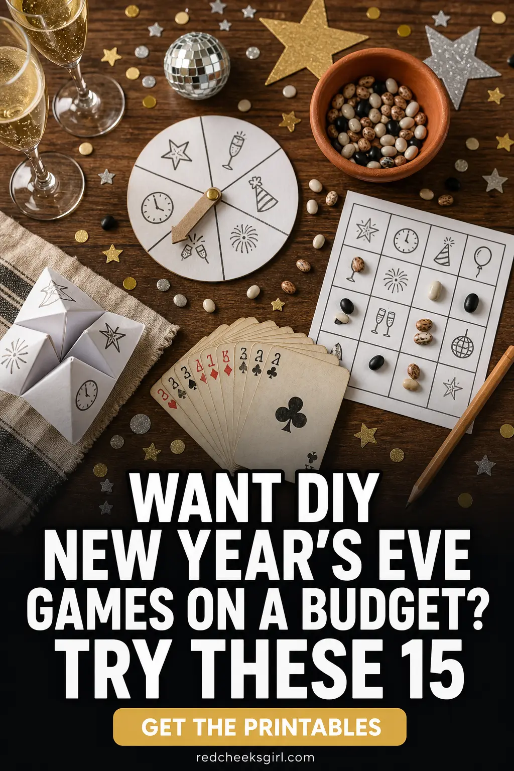 Want DIY New Year's Eve Games on a Budget? Try These 15