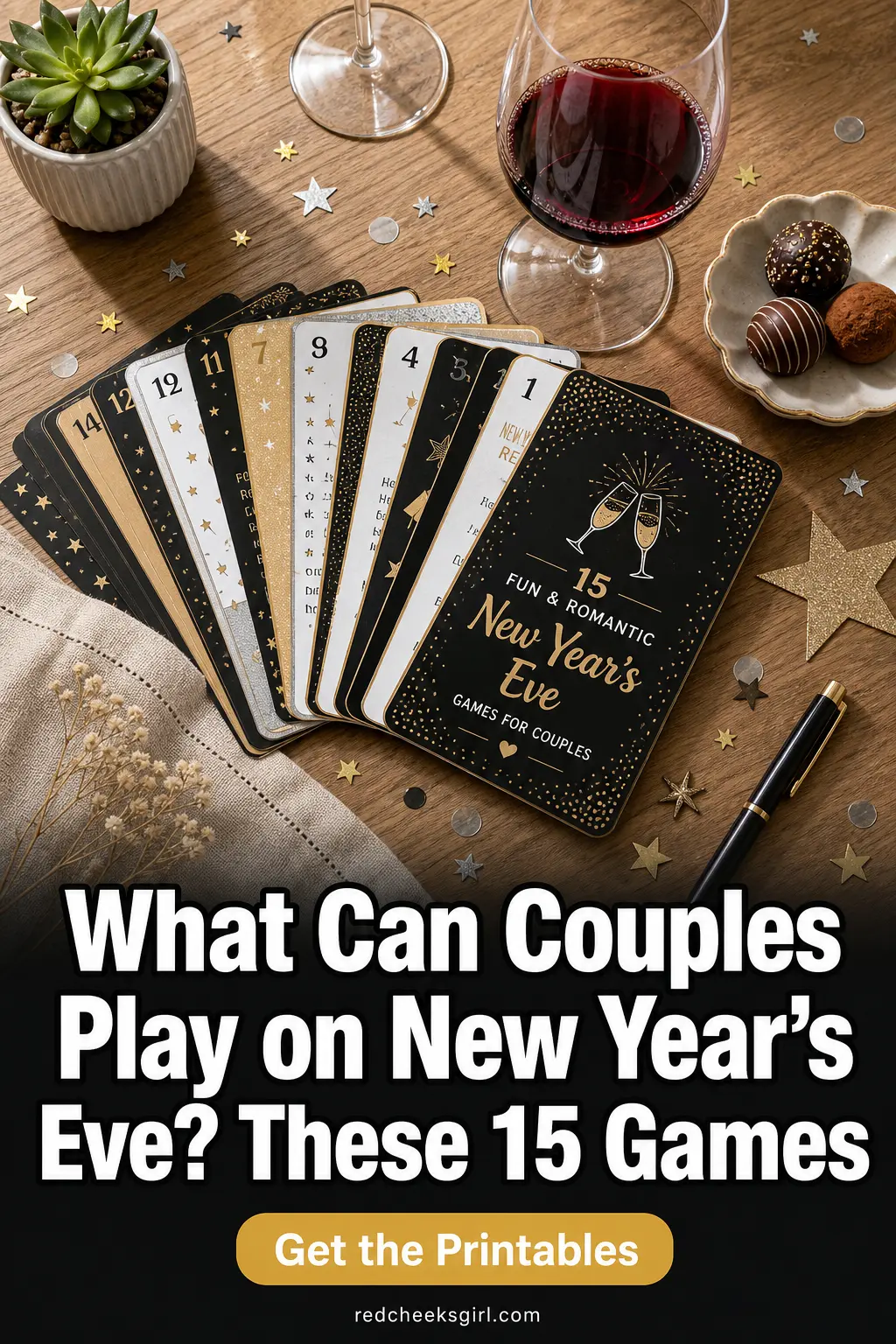 What Can Couples Play on New Year's Eve? These 15 Games