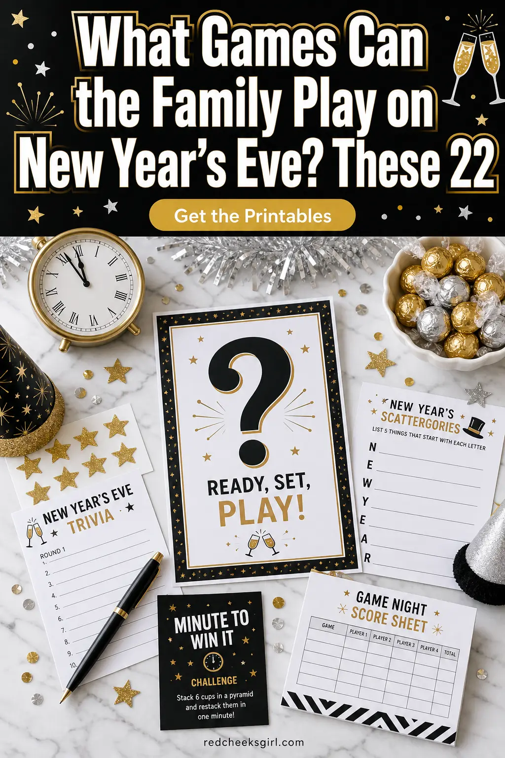 What Games Can the Family Play on New Year's Eve? These 22