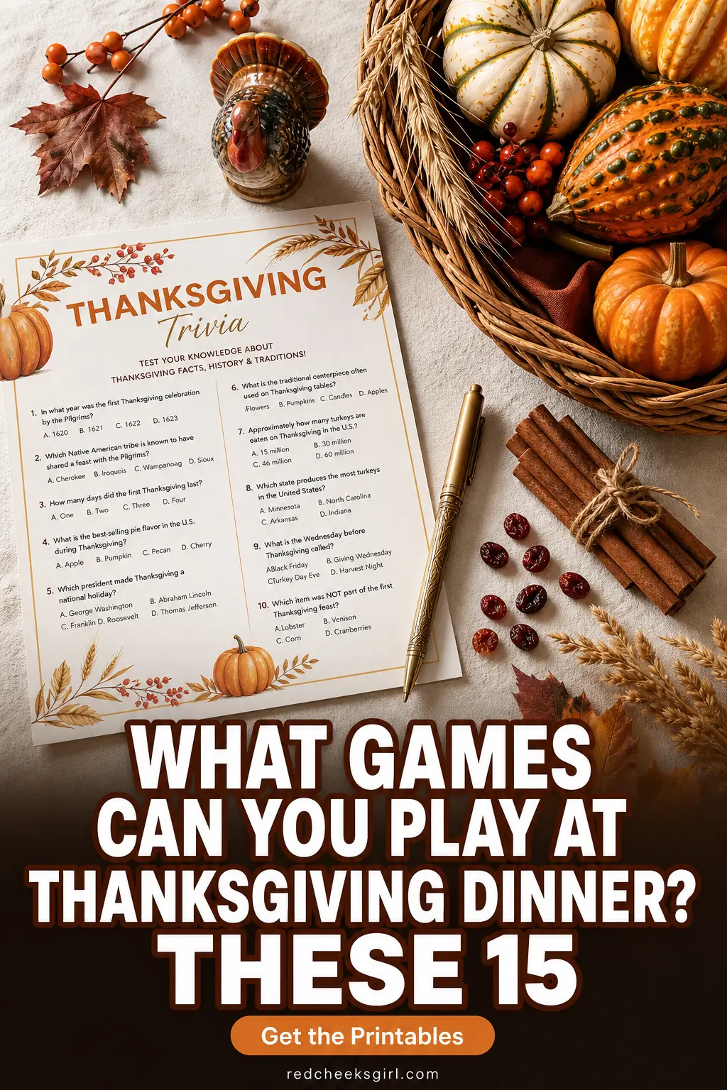 What Games Can You Play at Thanksgiving Dinner? These 15