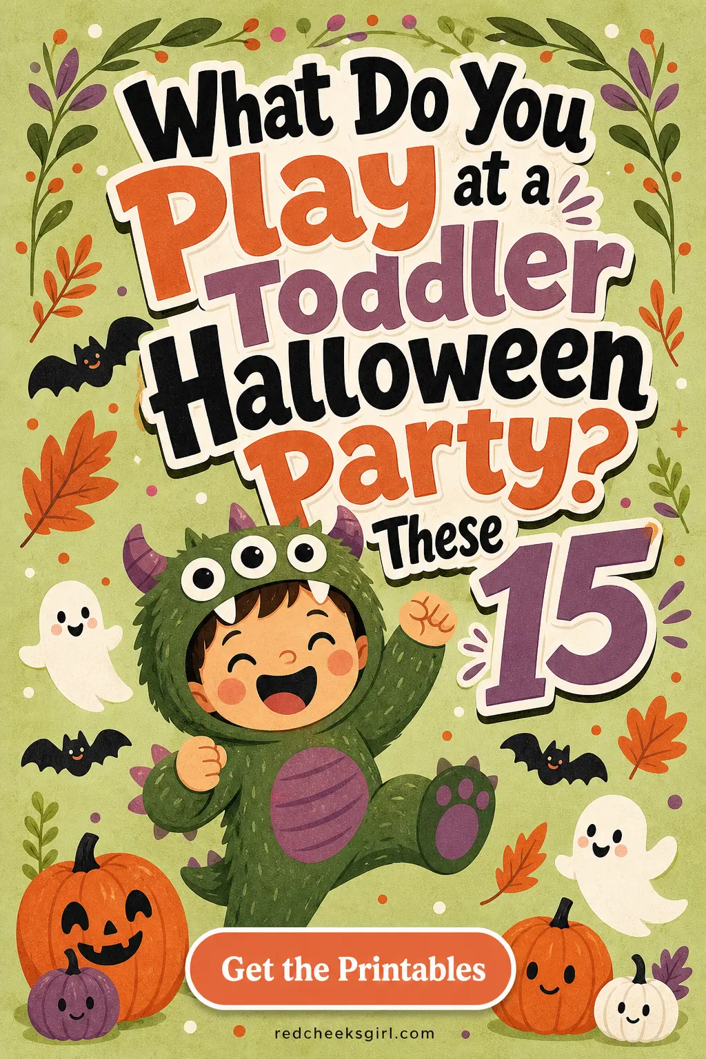 What Do You Play at a Toddler Halloween Party? These 15
