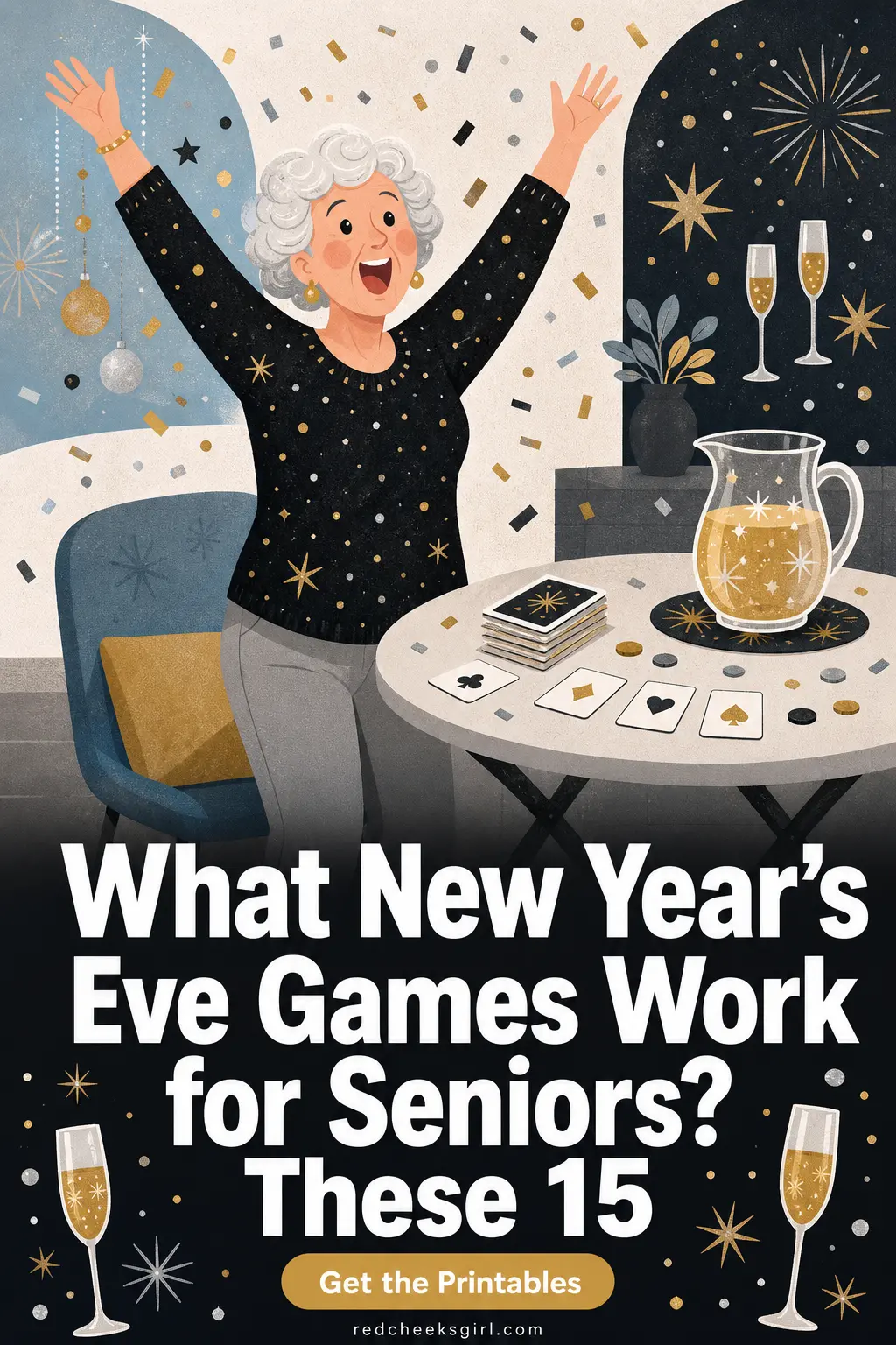What New Year's Eve Games Work for Seniors? These 15
