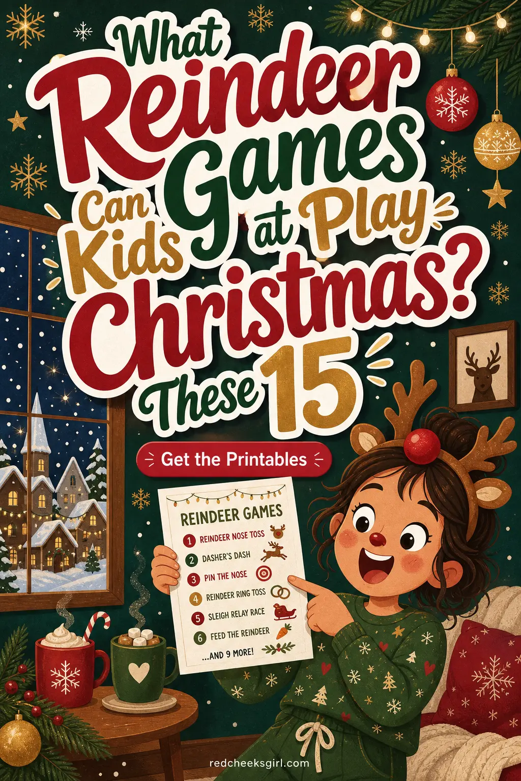 What Reindeer Games Can Kids Play at Christmas? These 15