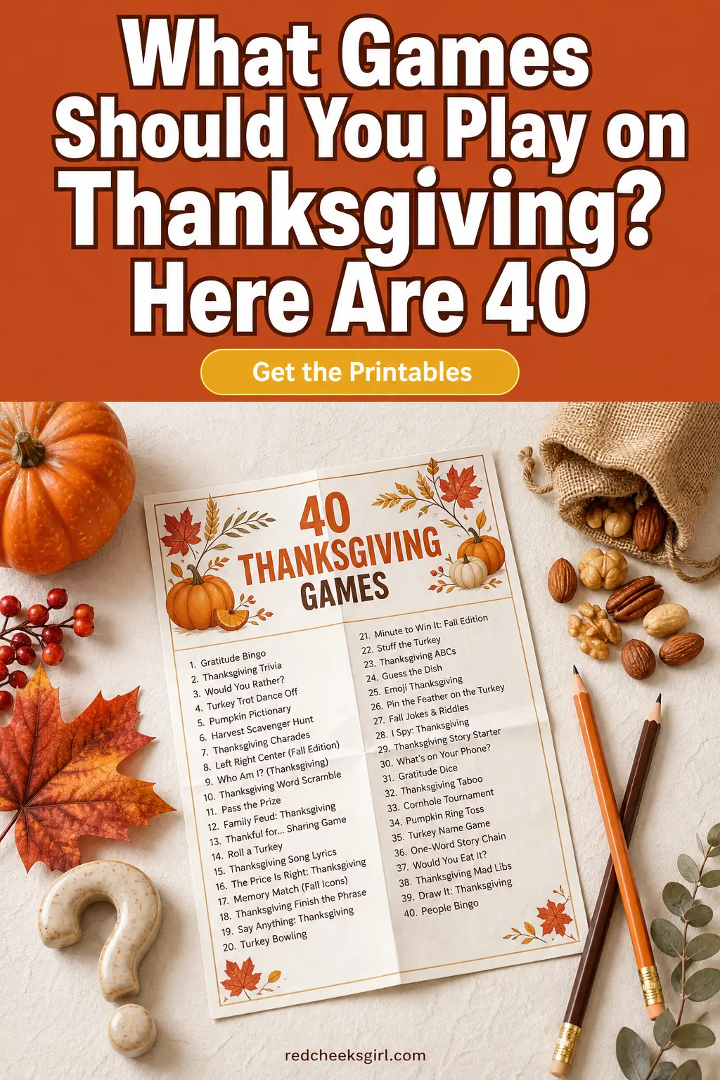 What Games Should You Play on Thanksgiving? Here Are 40