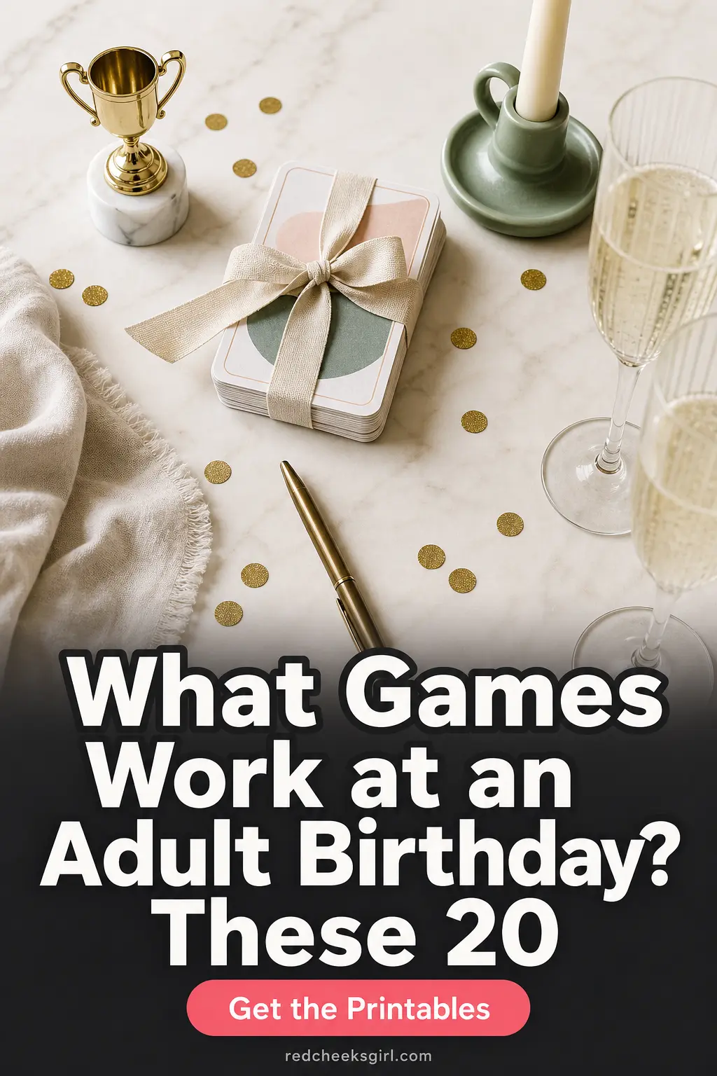 What Games Work at an Adult Birthday? These 20