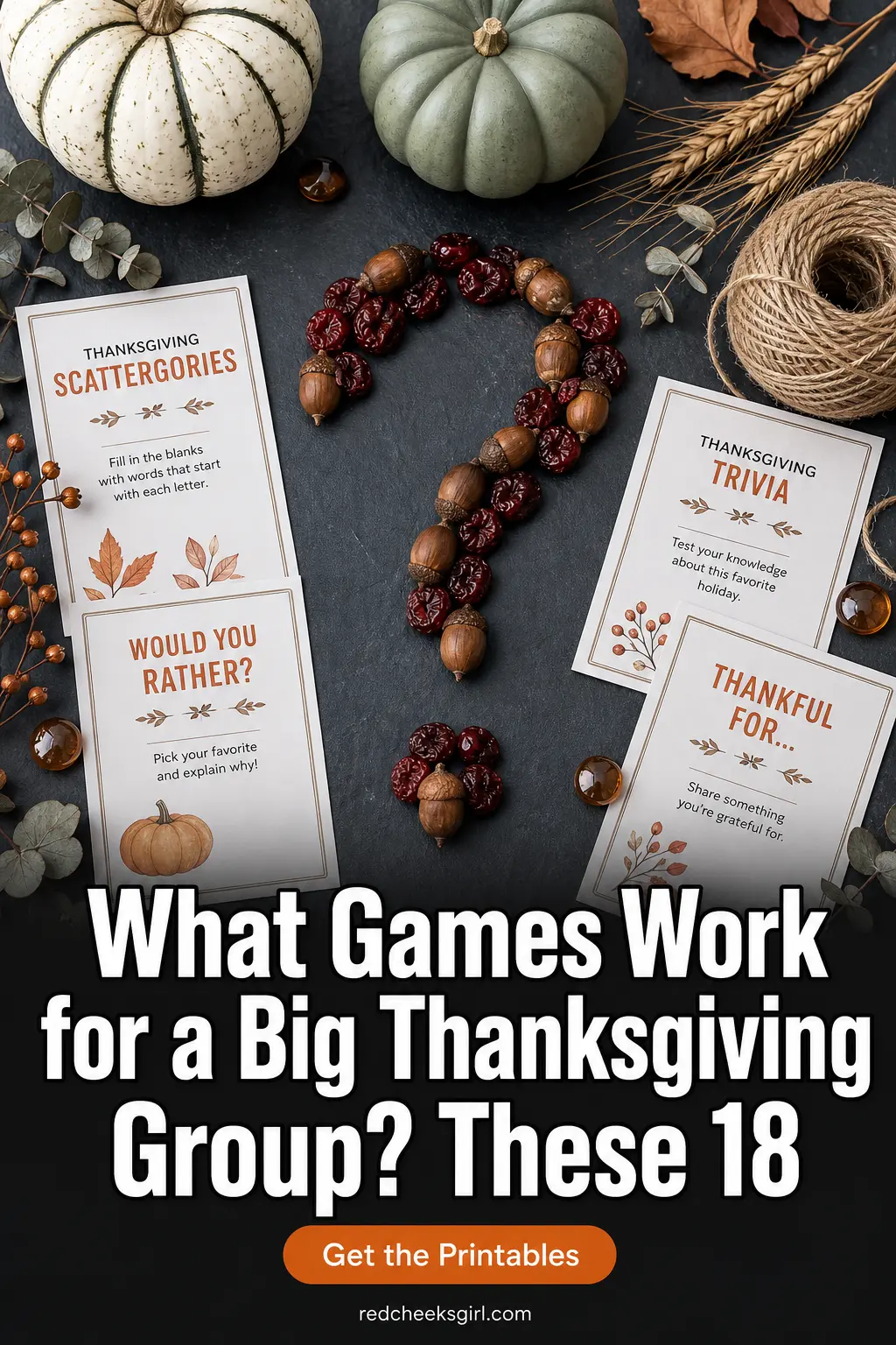 What Games Work for a Big Thanksgiving Group? These 18