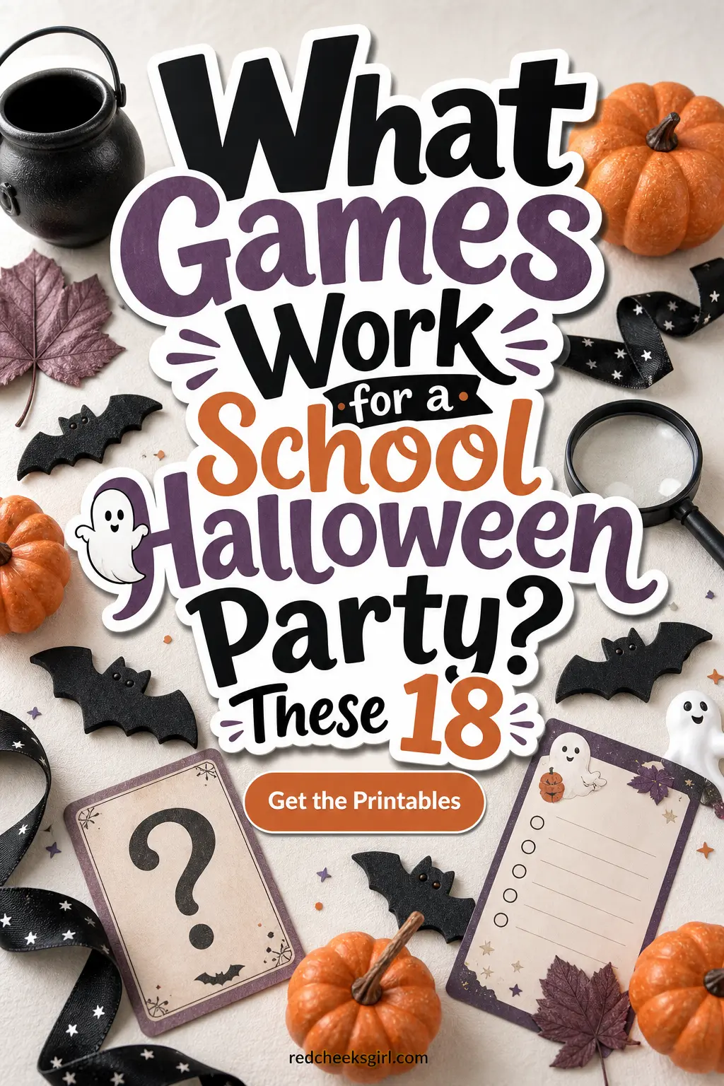 What Games Work for a School Halloween Party? These 18