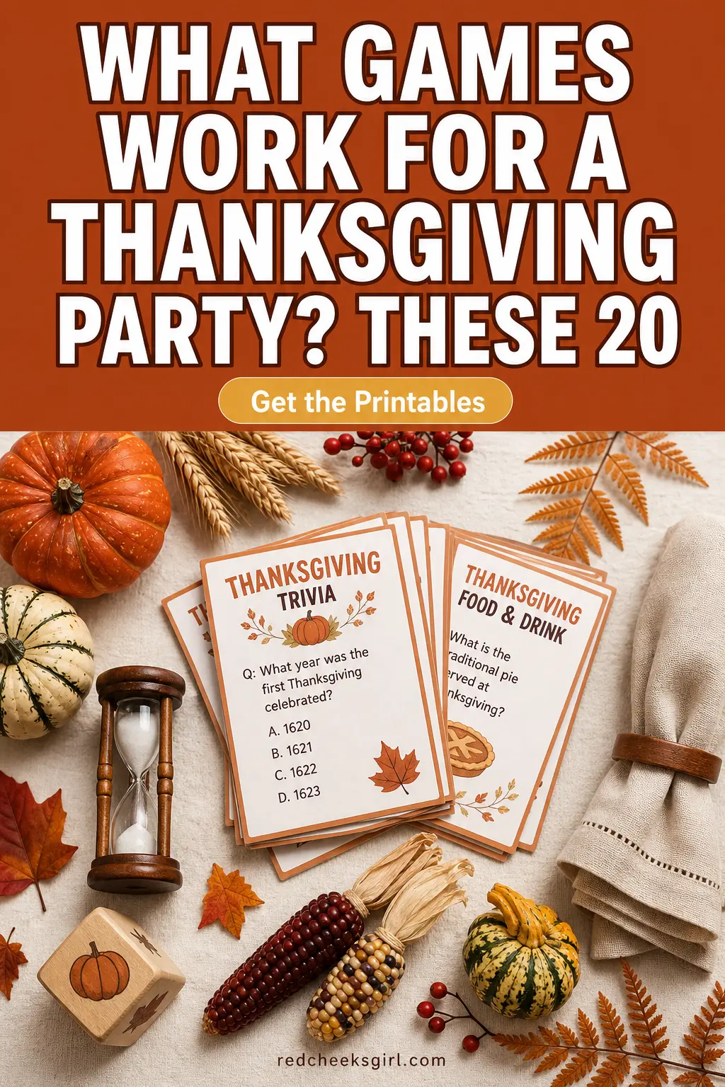 What Games Work for a Thanksgiving Party? These 20