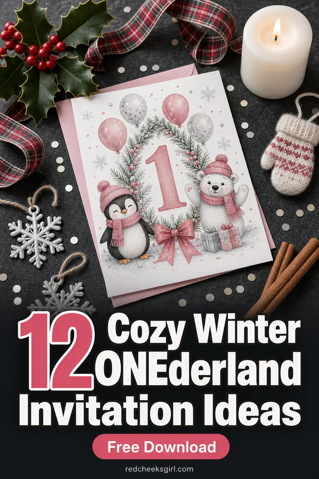 12 Cozy Winter ONEderland Invitation Ideas