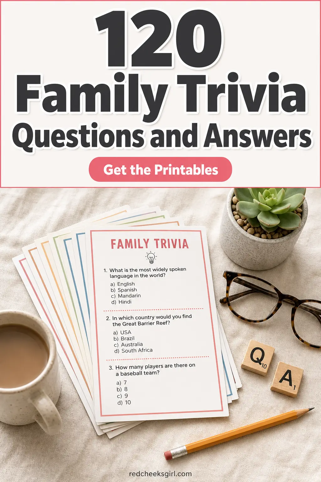 120 Family Trivia Questions and Answers