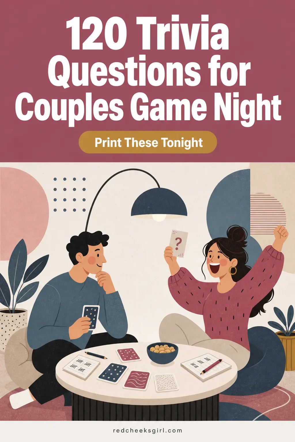120 Trivia Questions for Couples Game Night
