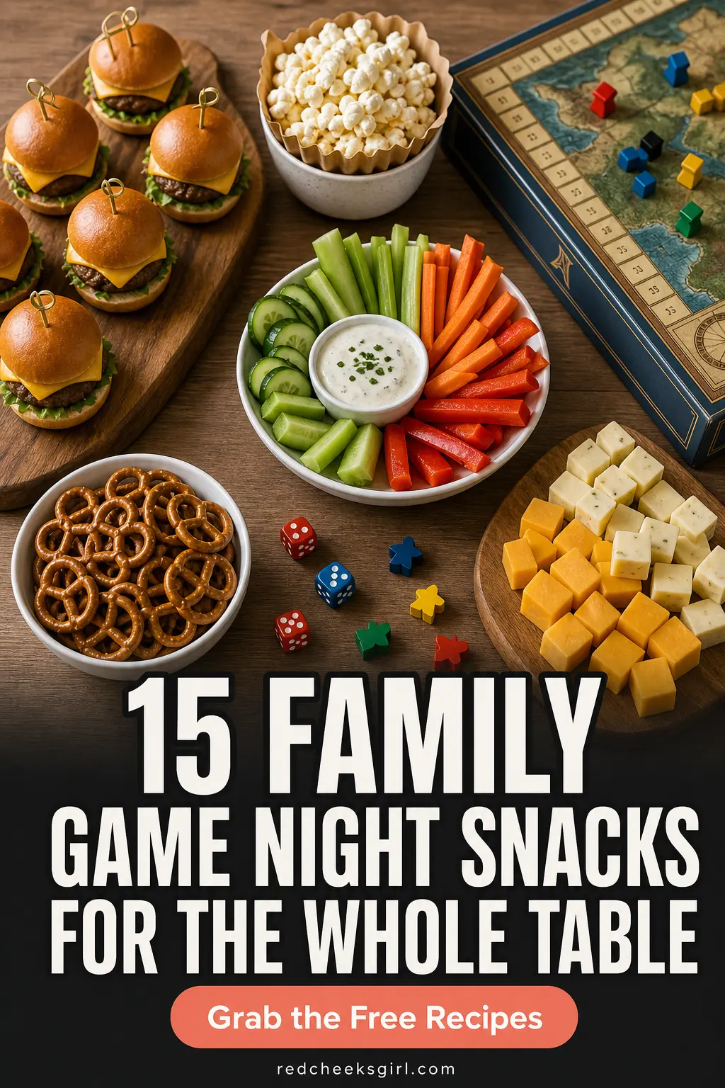 15 Family Game Night Snacks for the Whole Table