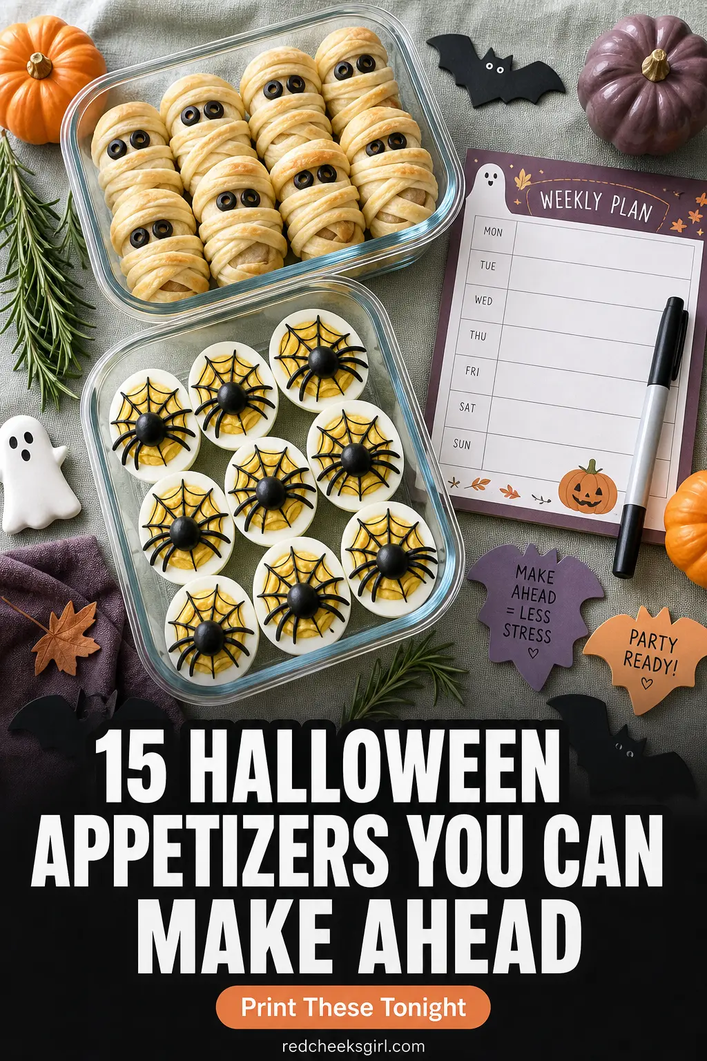 15 Halloween Appetizers You Can Make Ahead