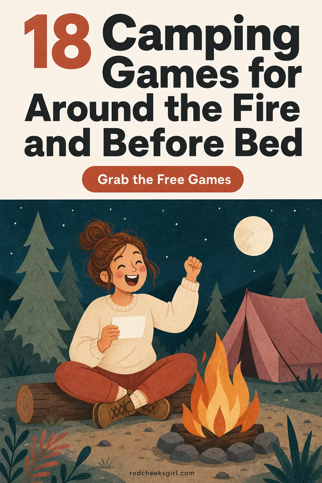 18 Camping Games for Around the Fire and Before Bed