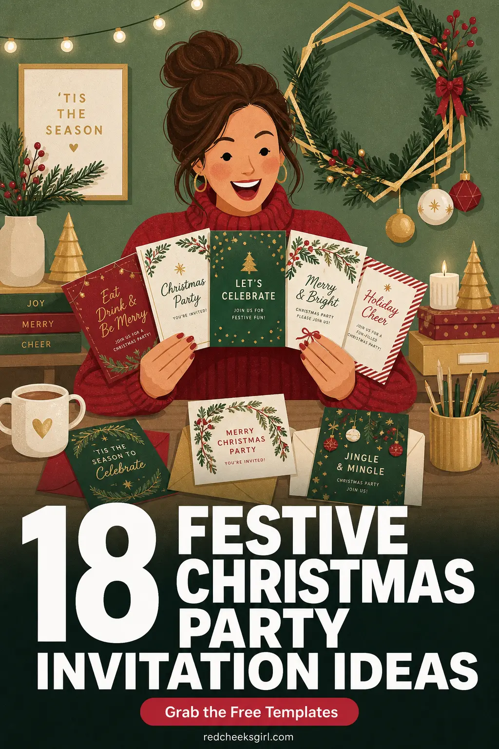 18 Festive Christmas Party Invitation Ideas