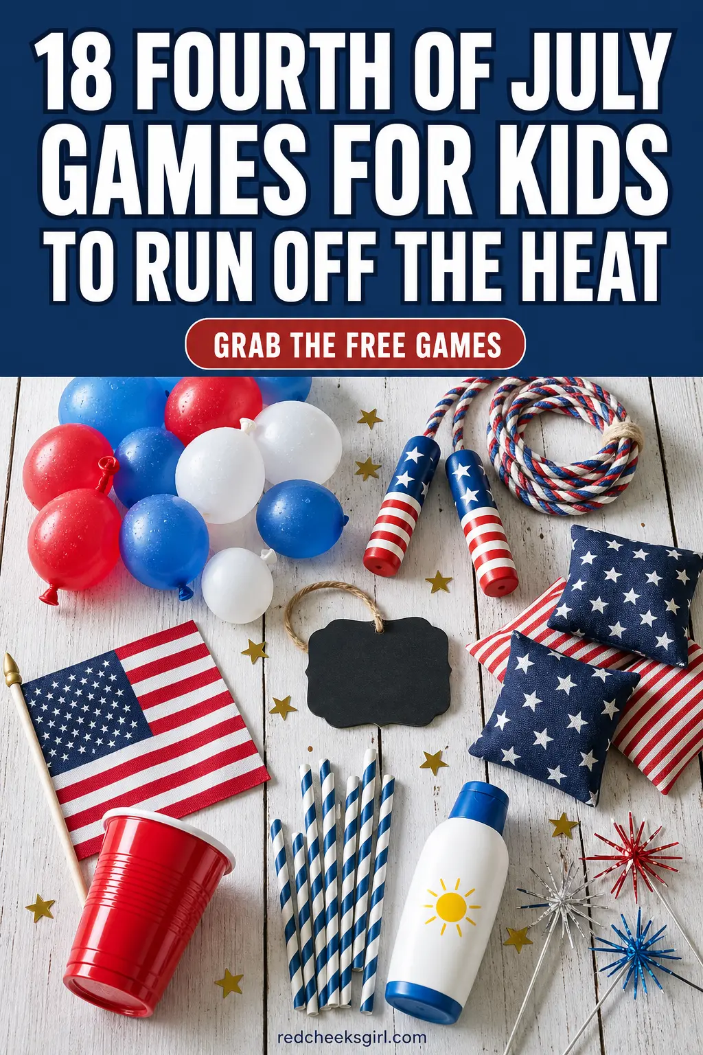 18 Fourth of July Games for Kids to Run Off the Heat