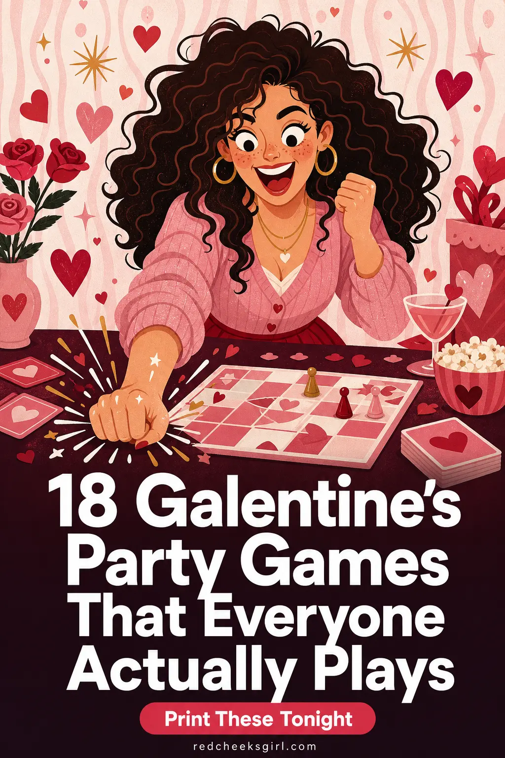 18 Galentine's Party Games That Everyone Actually Plays
