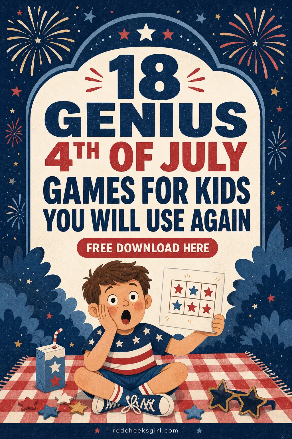 18 Genius 4th of July Games for Kids You Will Use Again