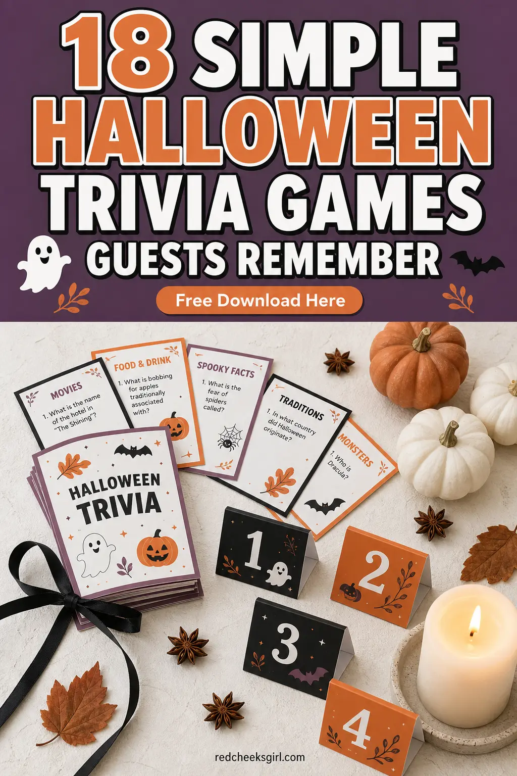 18 Simple Halloween Trivia Games Guests Remember