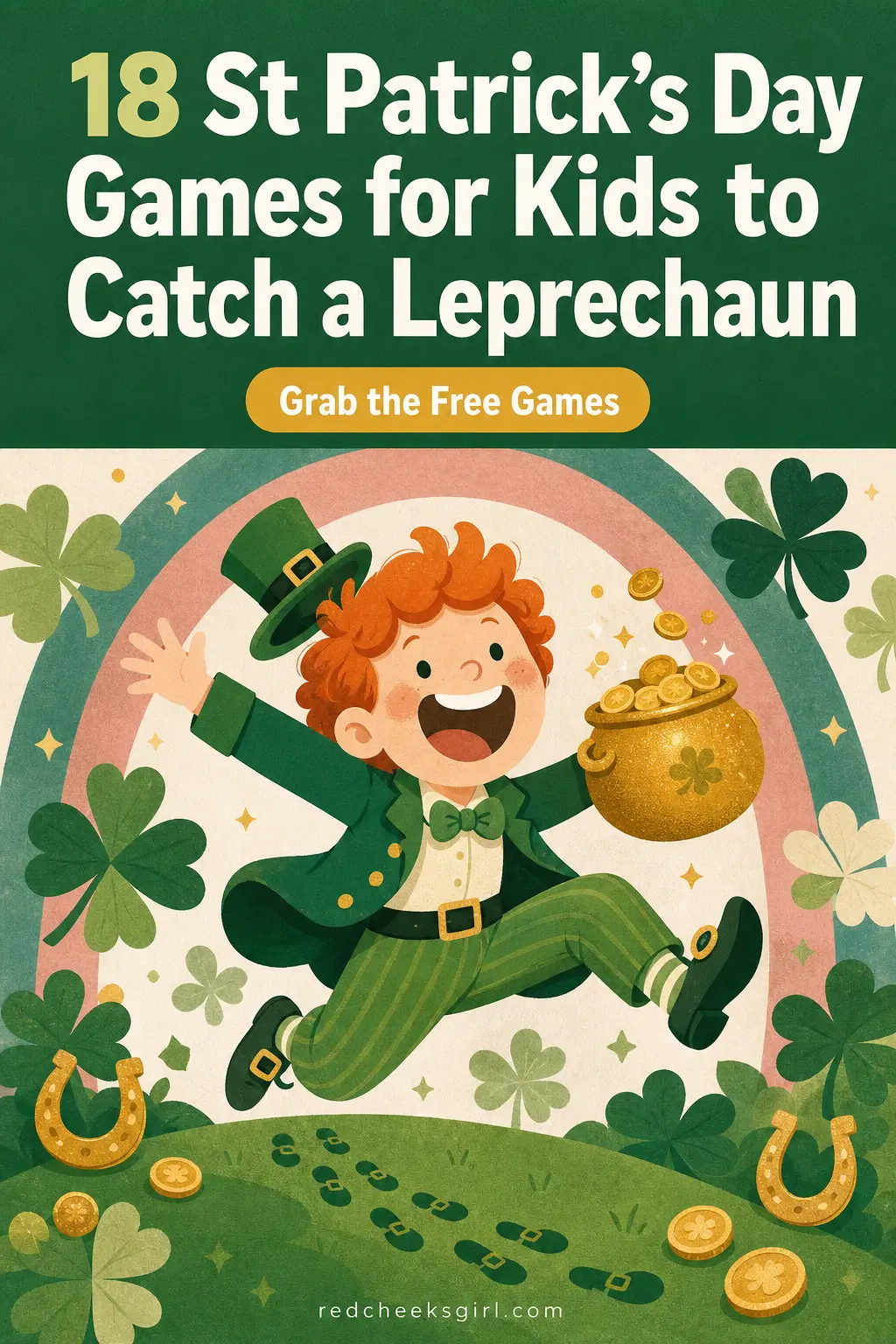18 St Patrick's Day Games for Kids to Catch a Leprechaun