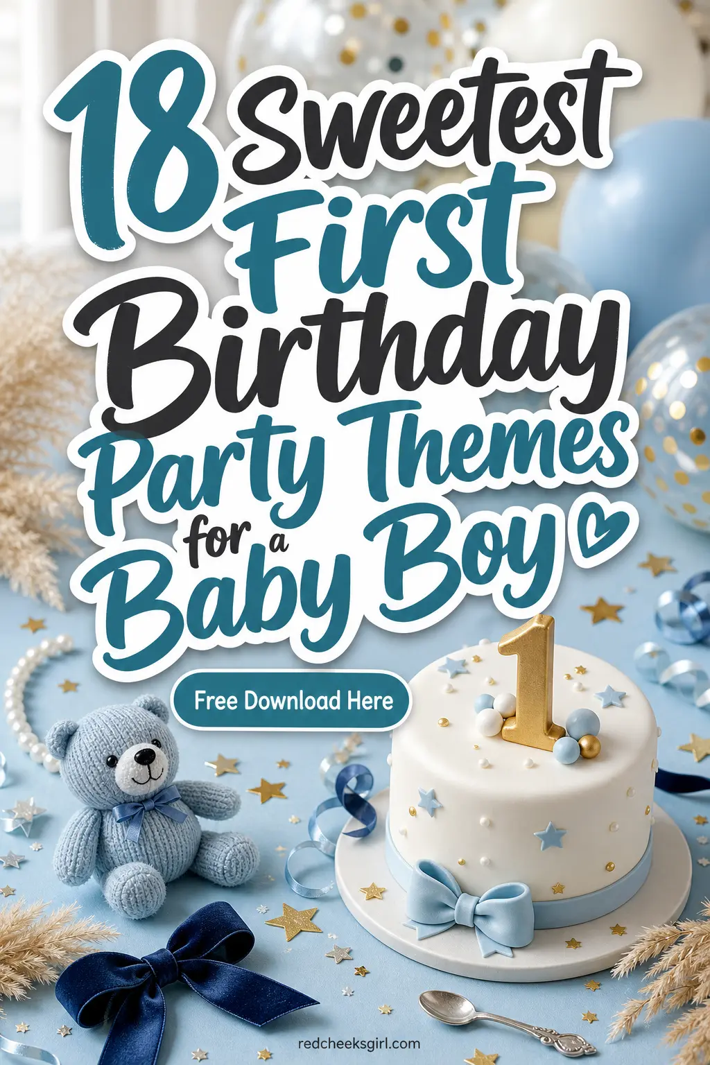 18 Sweetest First Birthday Party Themes for a Baby Boy