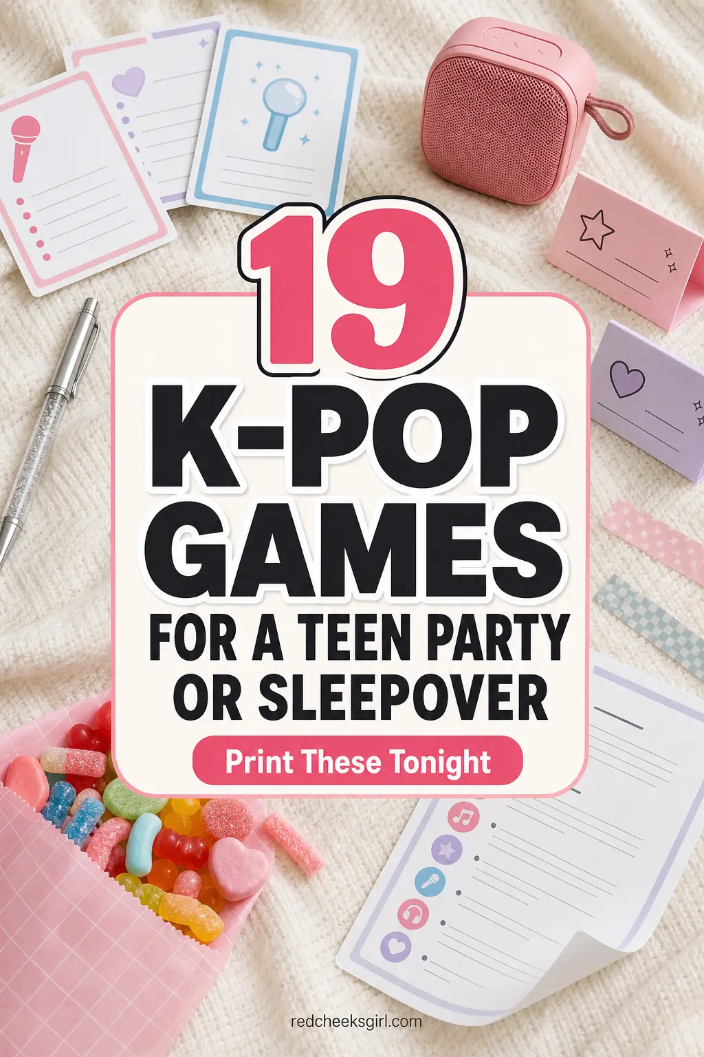 19 K-Pop Games for a Teen Party or Sleepover