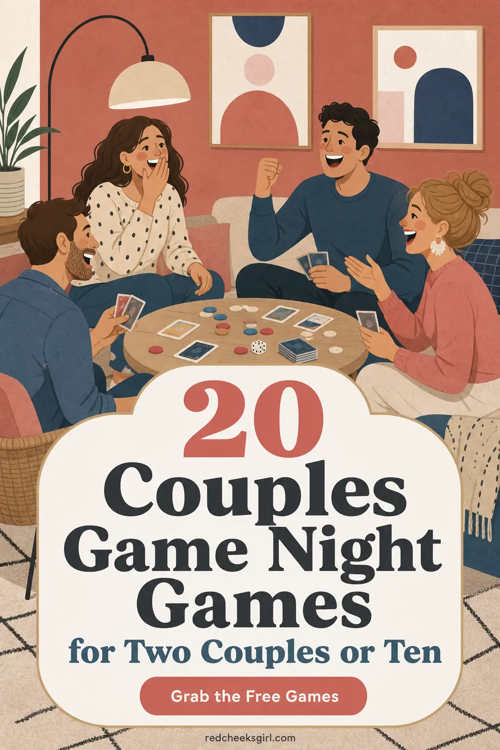 20 Couples Game Night Games for Two Couples or Ten