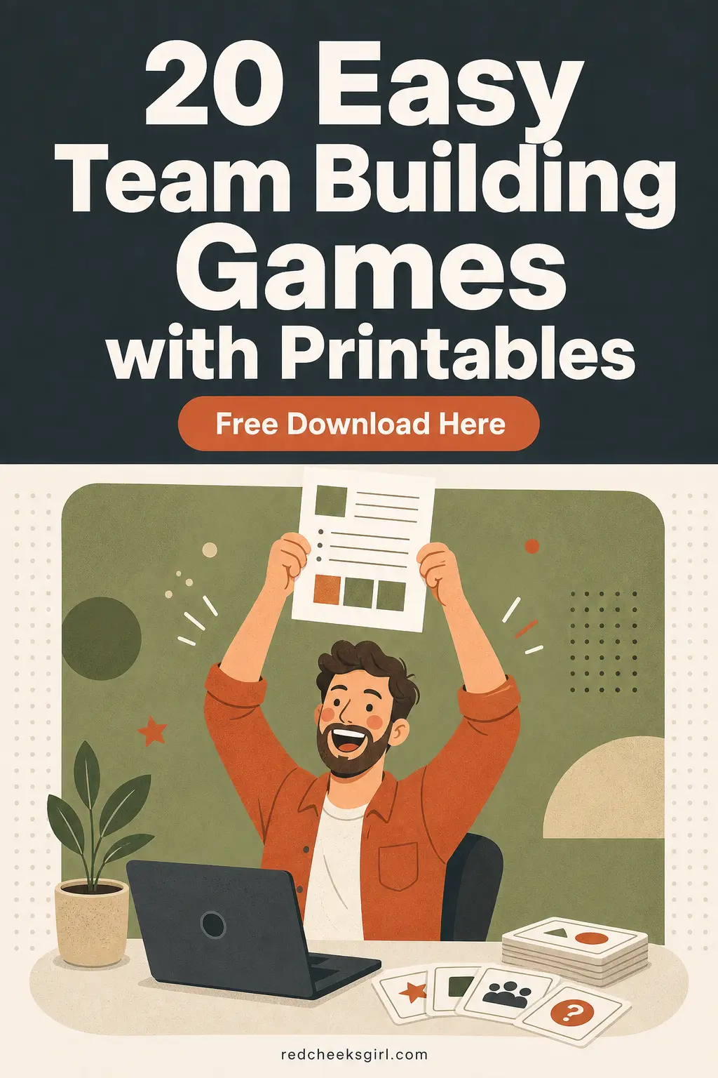 20 Easy Team Building Games with Printables