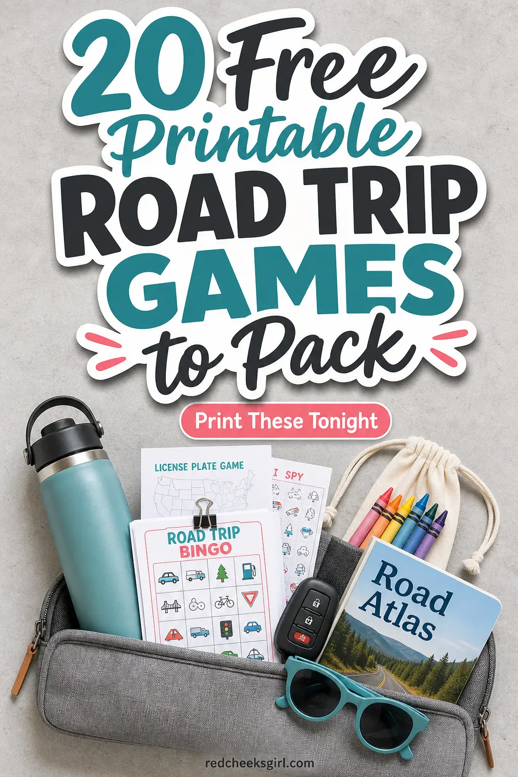 20 Free Printable Road Trip Games to Pack