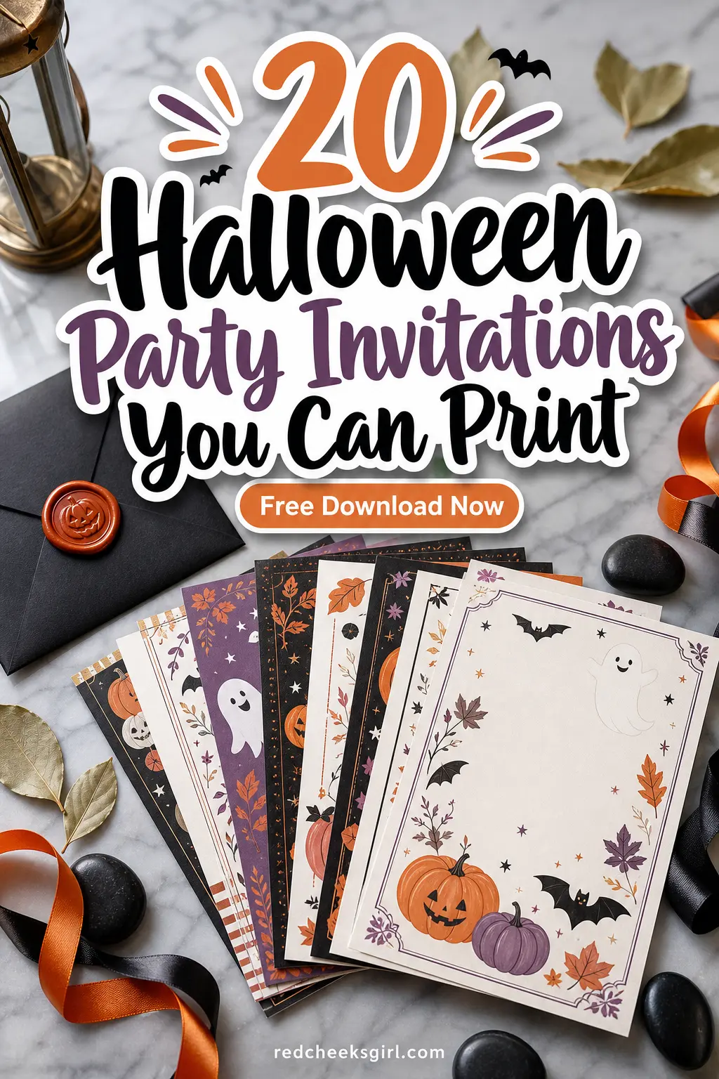 20 Halloween Party Invitations You Can Print