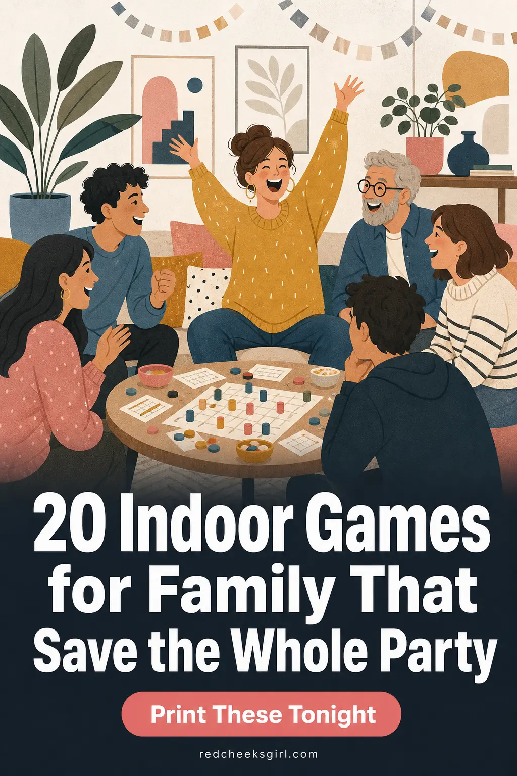 20 Indoor Games for Family That Save the Whole Party