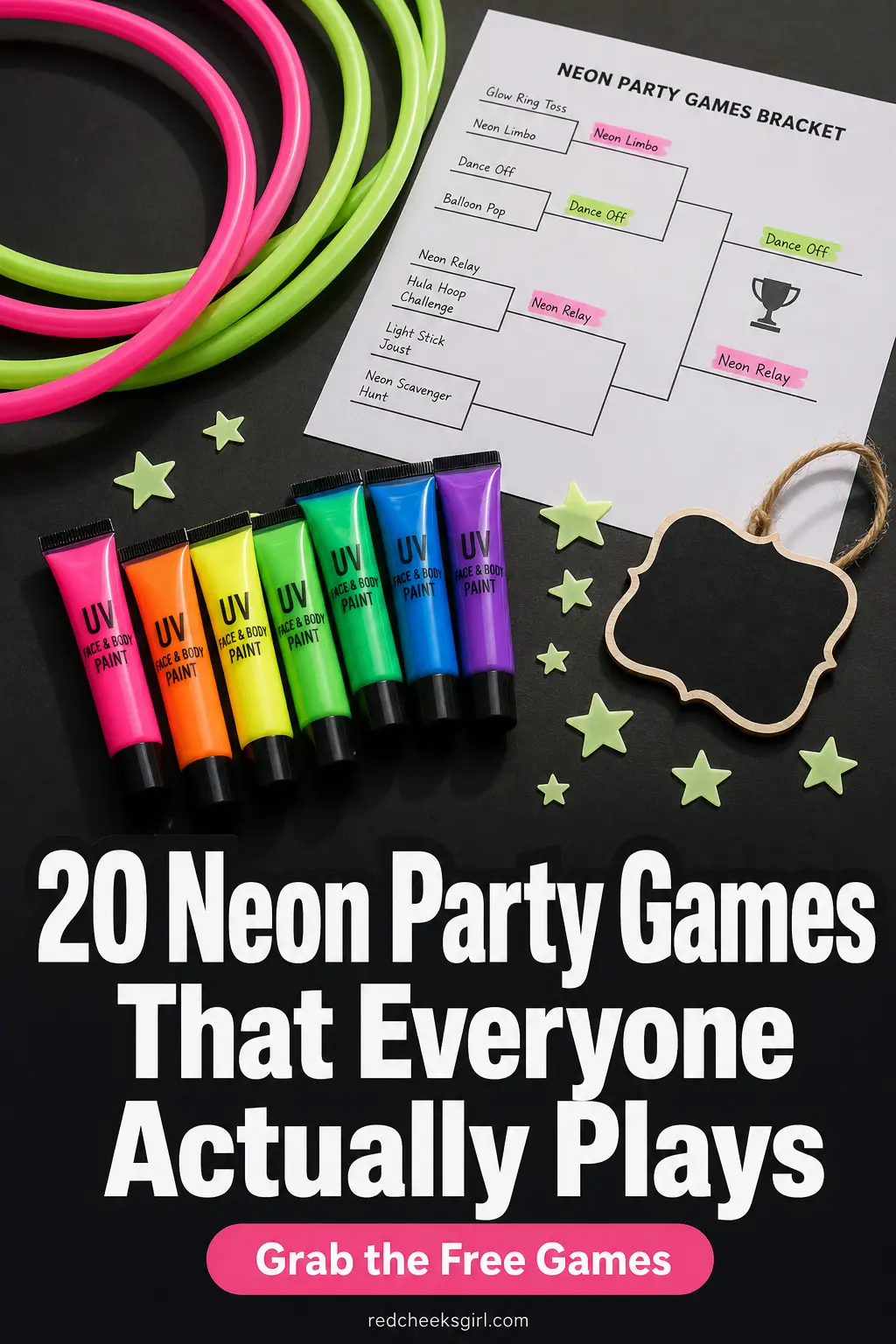 20 Neon Party Games That Everyone Actually Plays