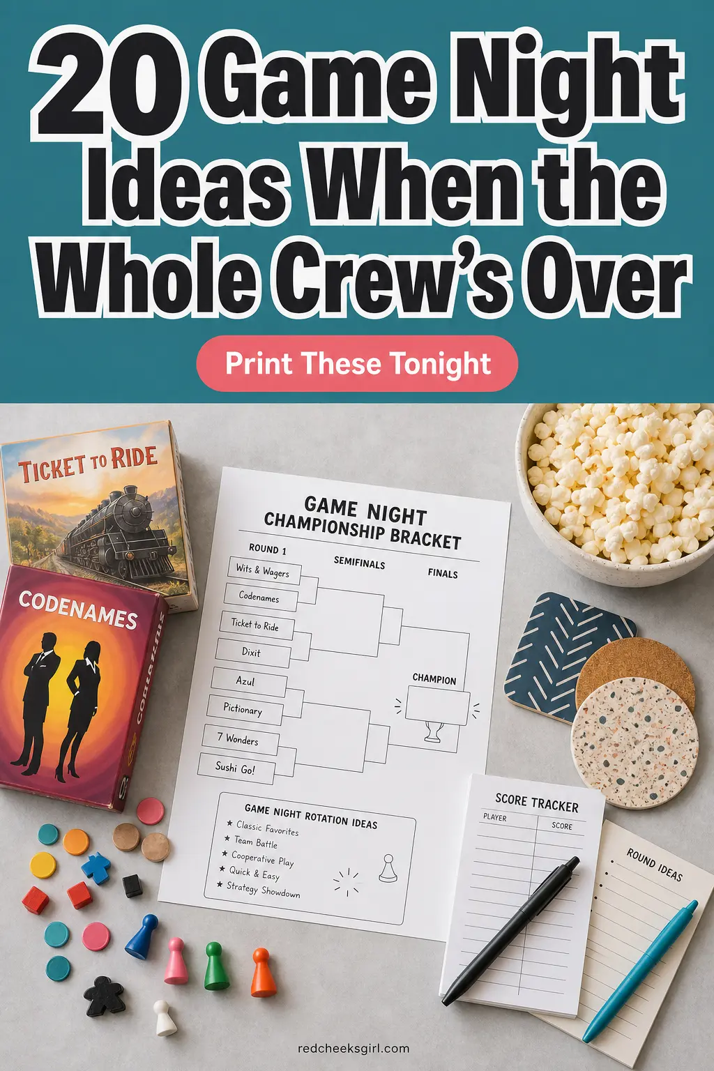 20 Game Night Ideas When the Whole Crew's Over