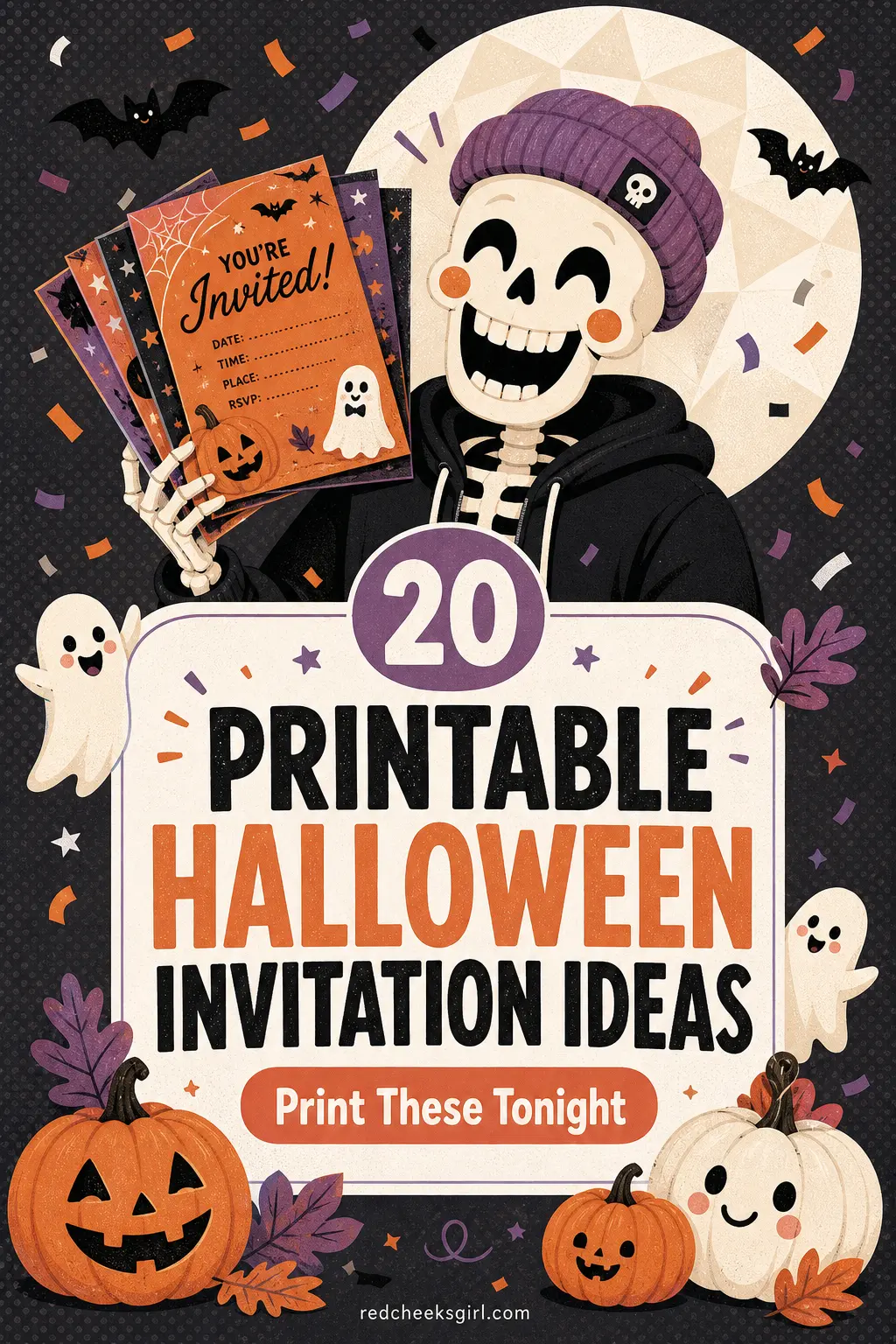 20 Printable Halloween Invitation Ideas