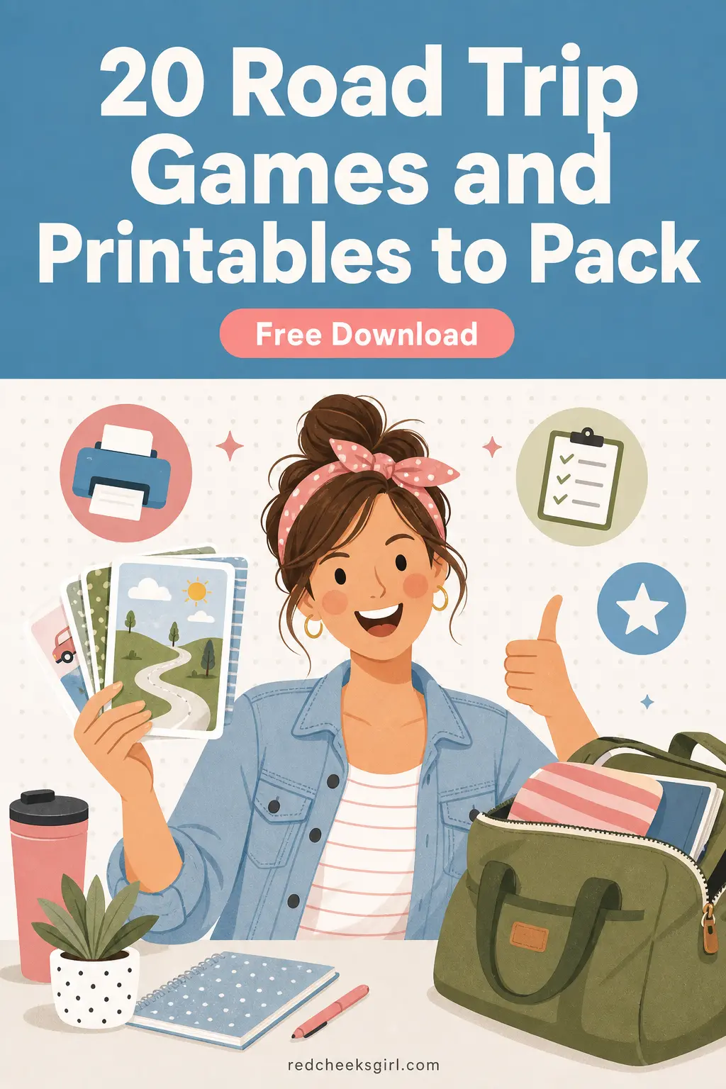 20 Road Trip Games and Printables to Pack
