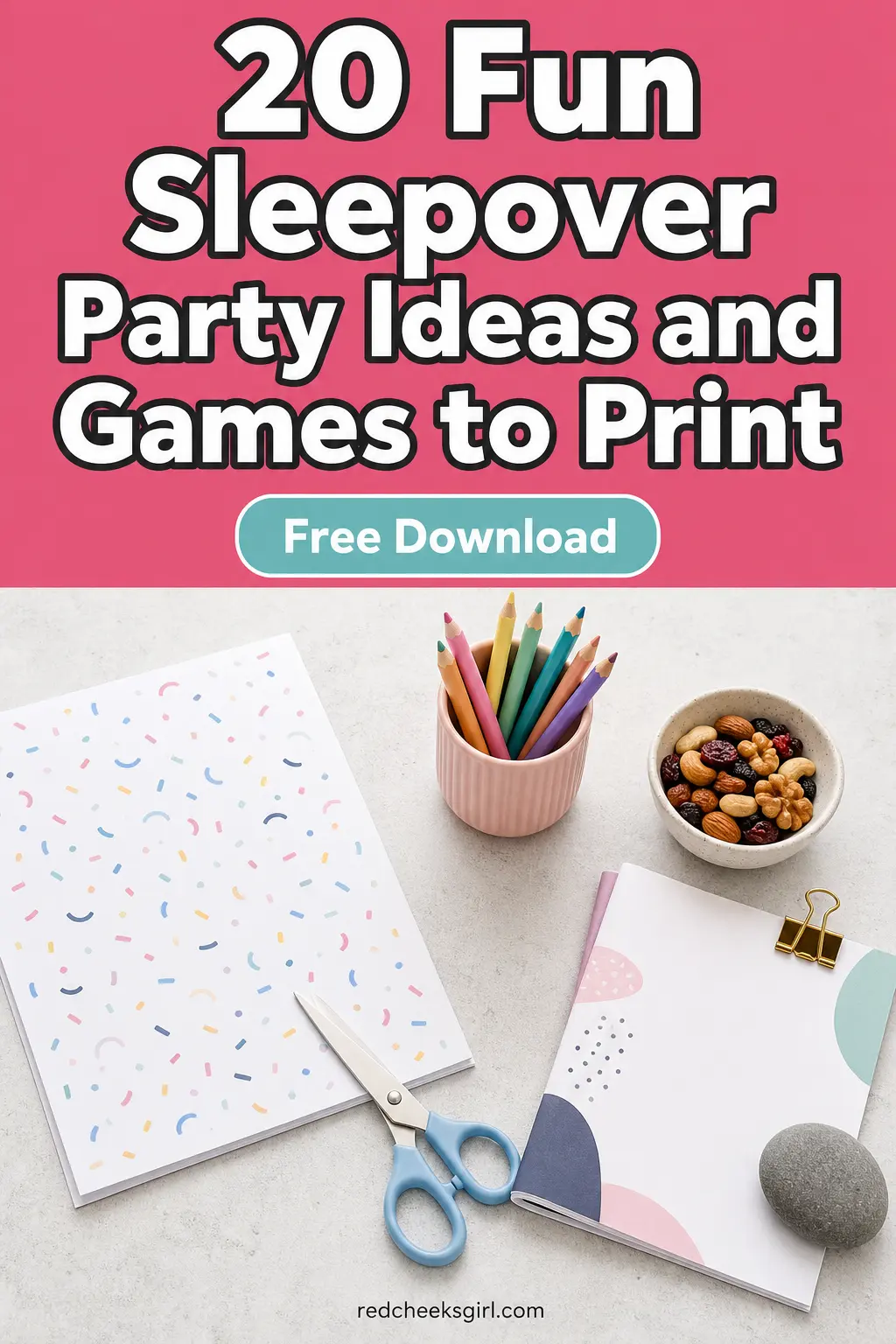 20 Fun Sleepover Party Ideas and Games to Print