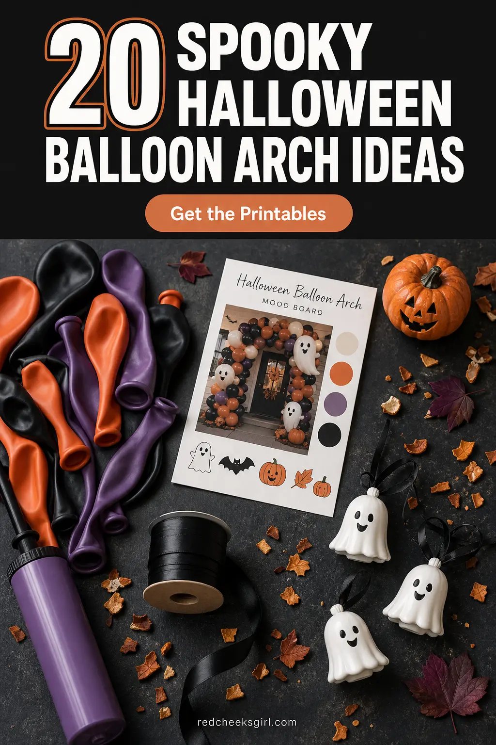 20 Spooky Halloween Balloon Arch Ideas