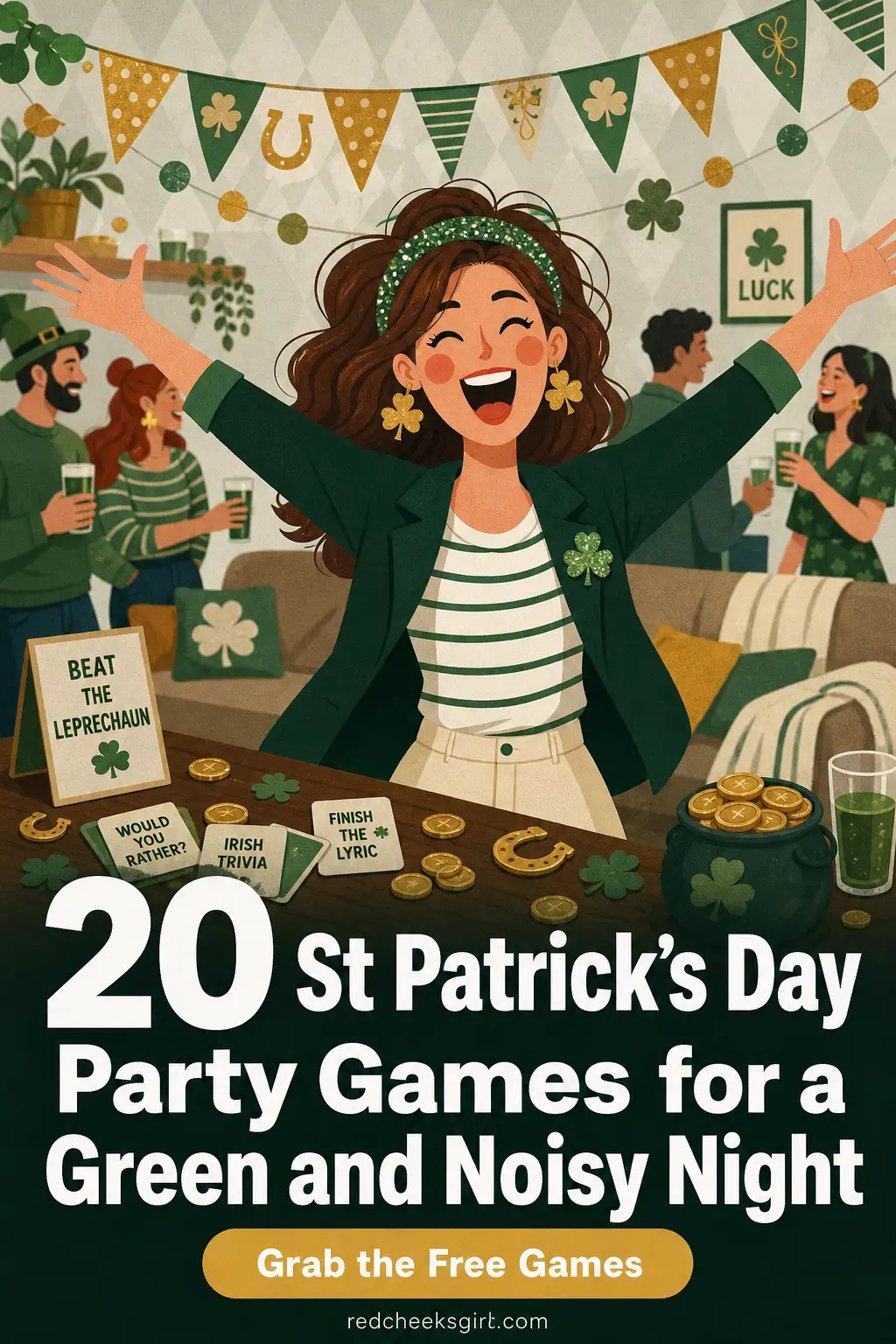 20 St Patrick's Day Party Games for a Green and Noisy Night