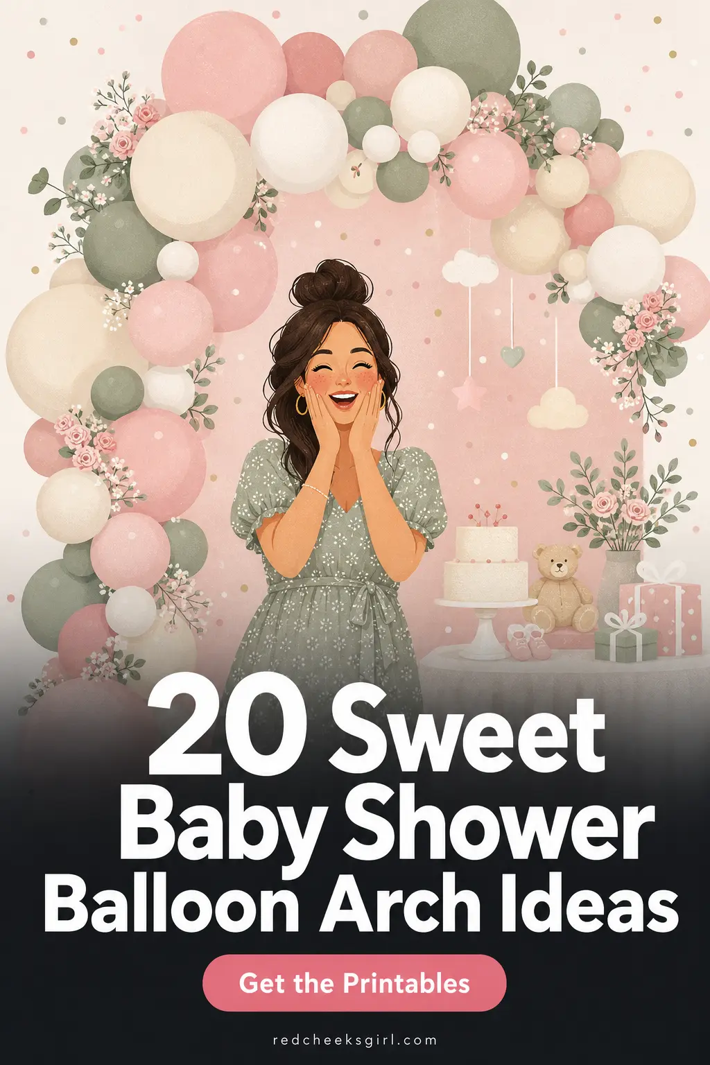 20 Sweet Baby Shower Balloon Arch Ideas